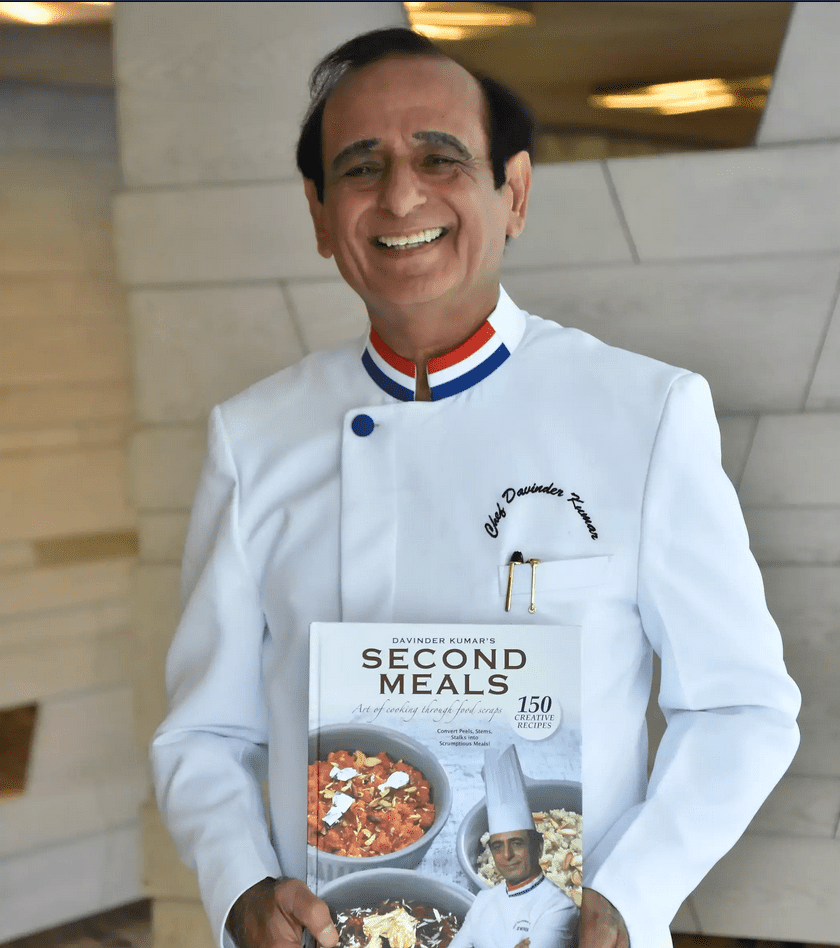 Davinder Kumar authors fourth cookbook