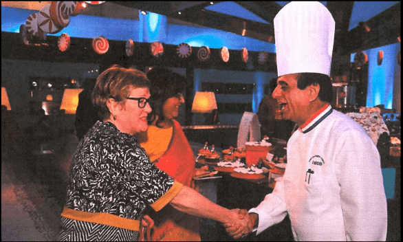 Chef Davinder Kumar meeting with Finland Ambassador Ms. Suomen Suurlahetysto