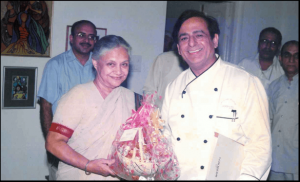 With former Chief Minister of Delhi, Smt. Sheila Dikshit