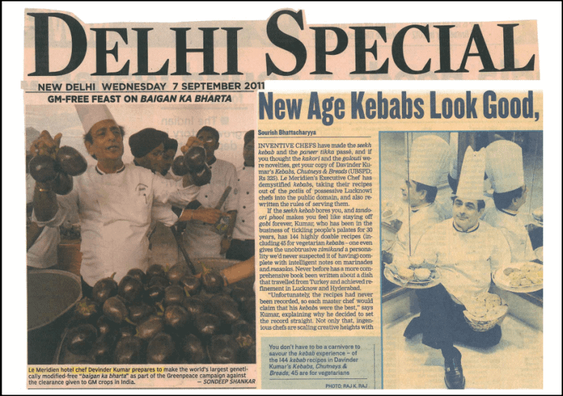 "New Age Kebabs look Good" - Delhi Special
